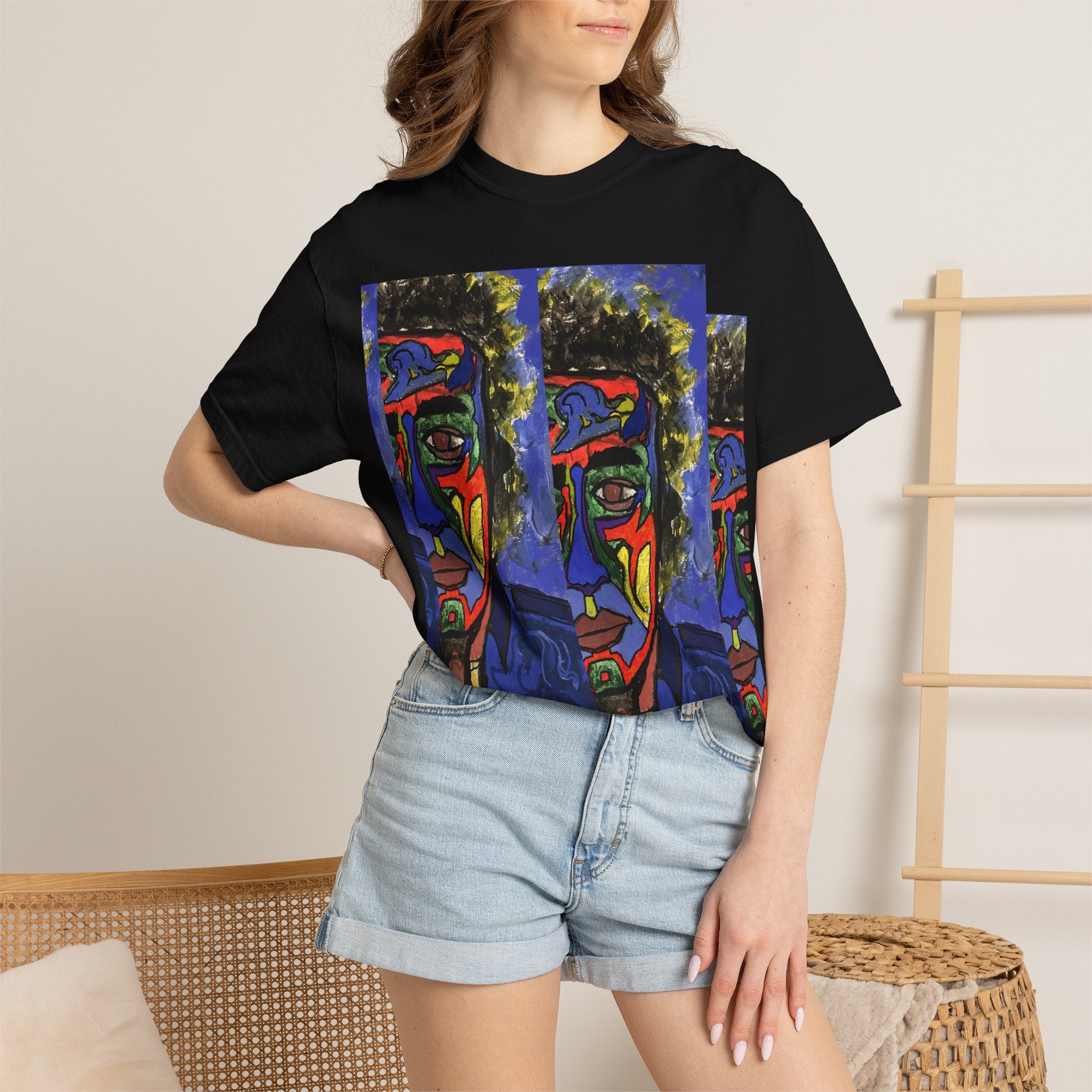 Fractured Gaze — Cascade Tee