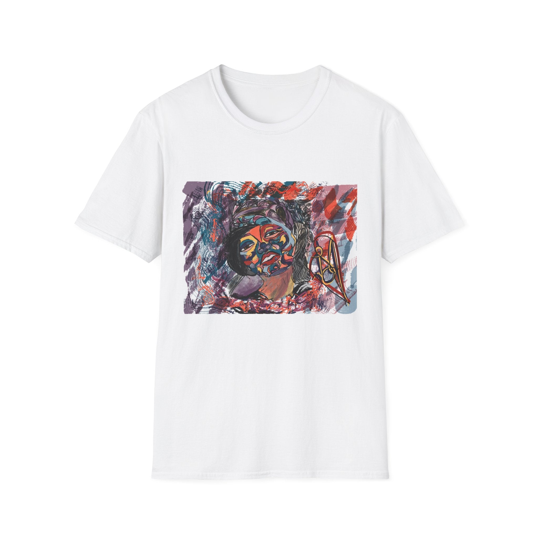 Deja in Blue Tee (Gildan 64000)