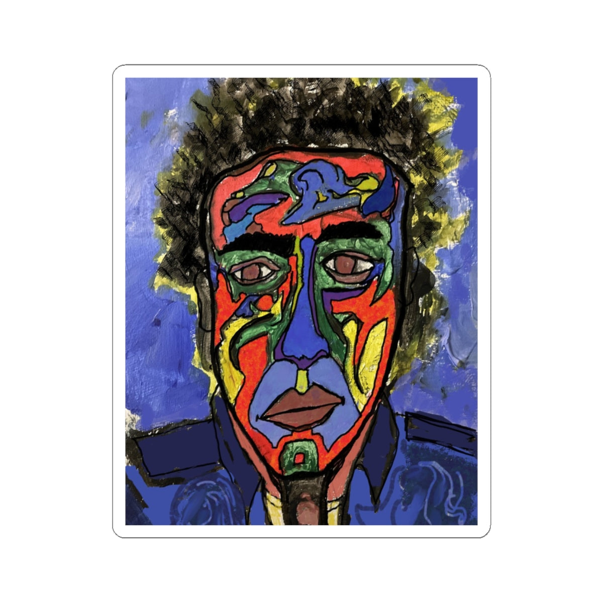 The Mask We Wear Sticker