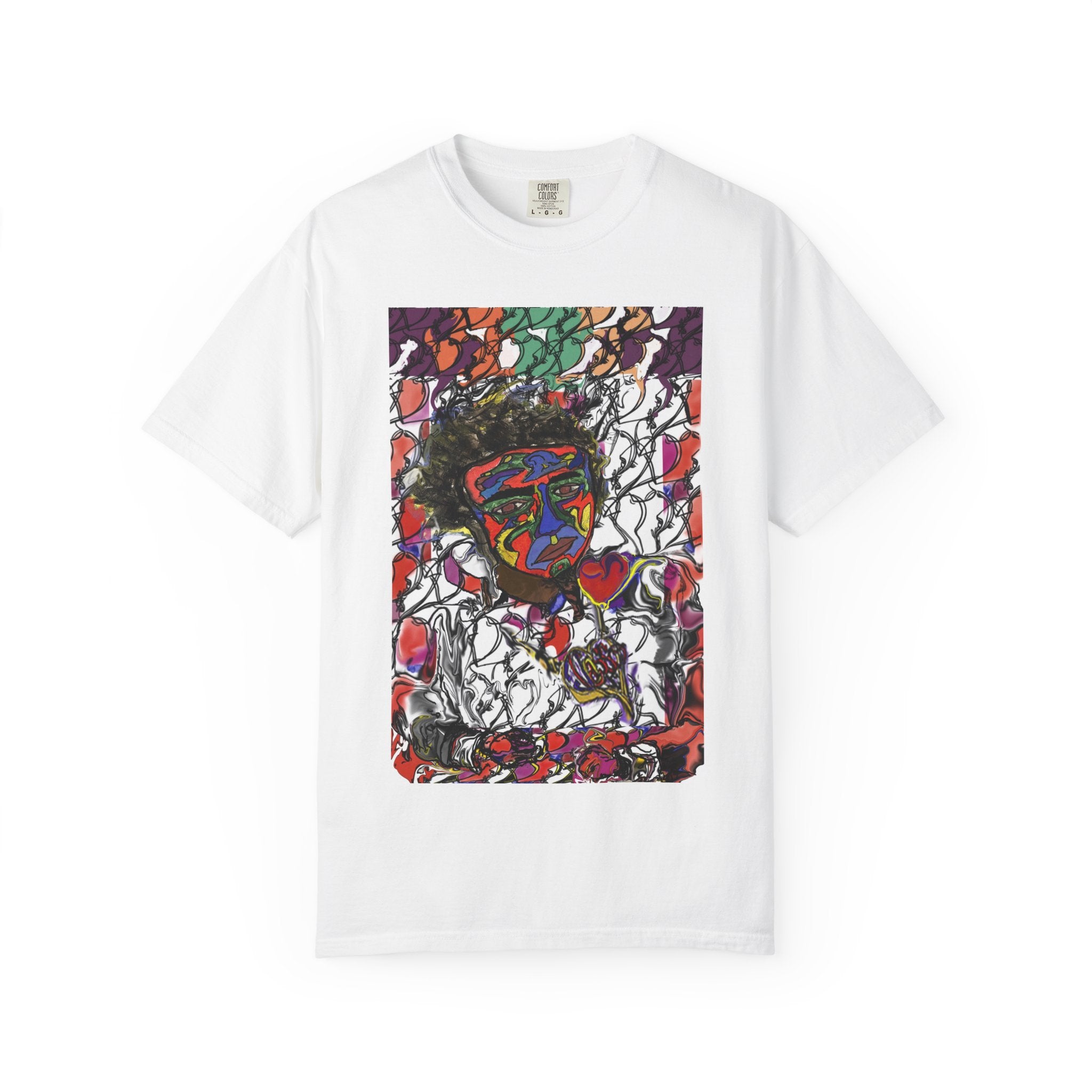 The Mask We Wear: Self-Portrait Tee