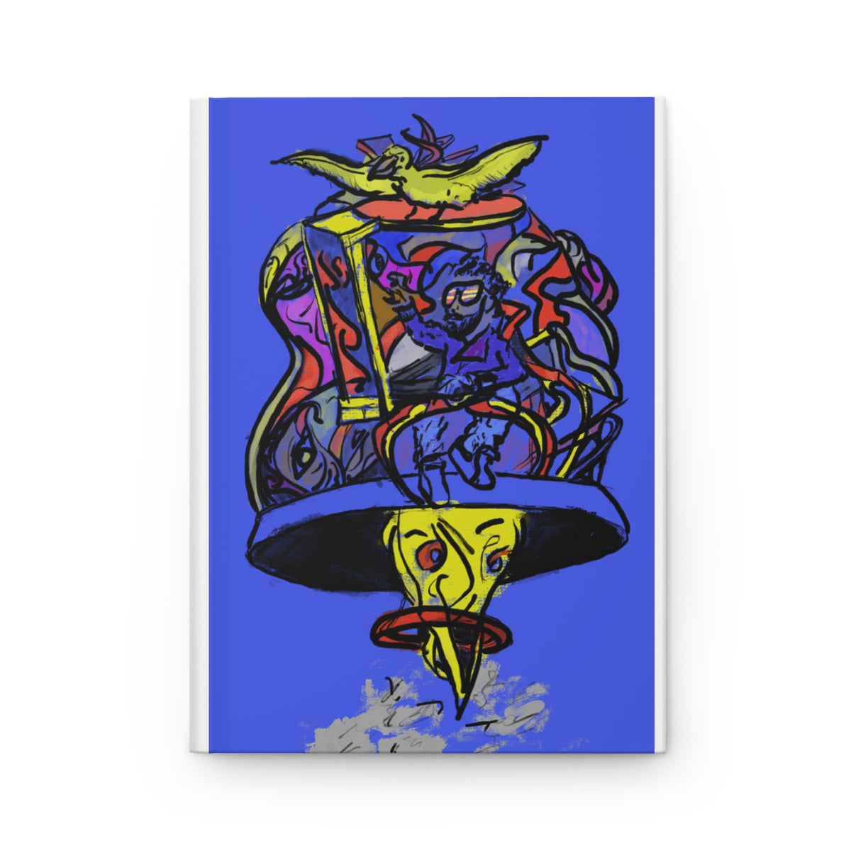 J.Casso in the Mind Machine — Hardcover Journal - JCasso