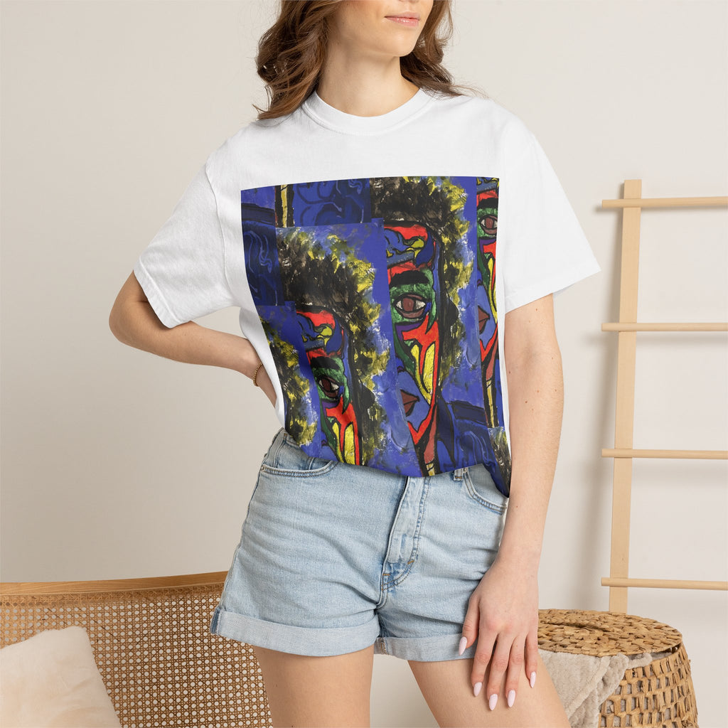 Fractured Gaze — Grid Tee