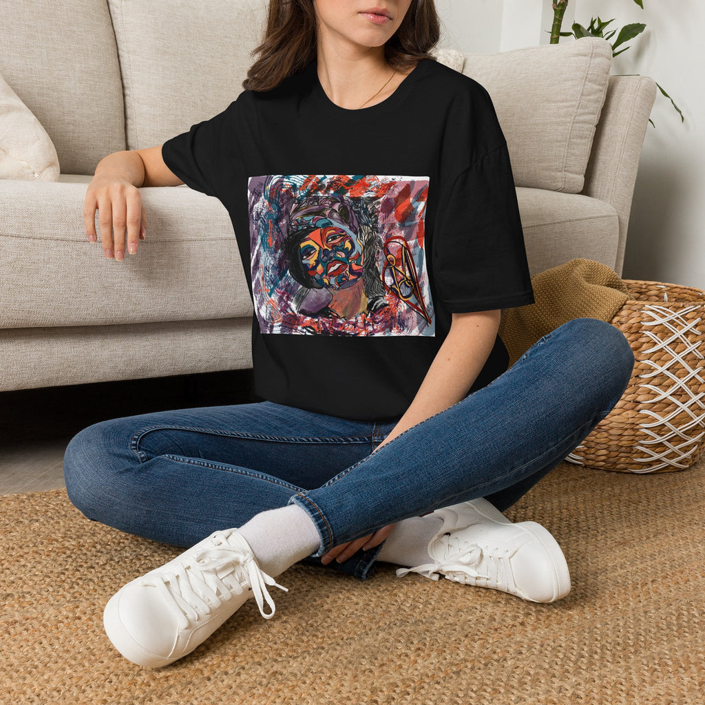 Deja in Blue Tee (Gildan 64000)