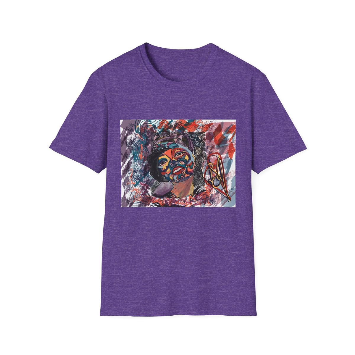 Deja in Blue Tee (Gildan 64000) - JCasso