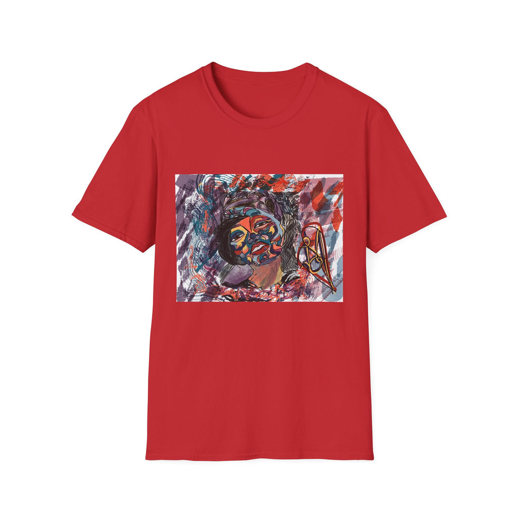 Deja in Blue Tee (Gildan 64000)