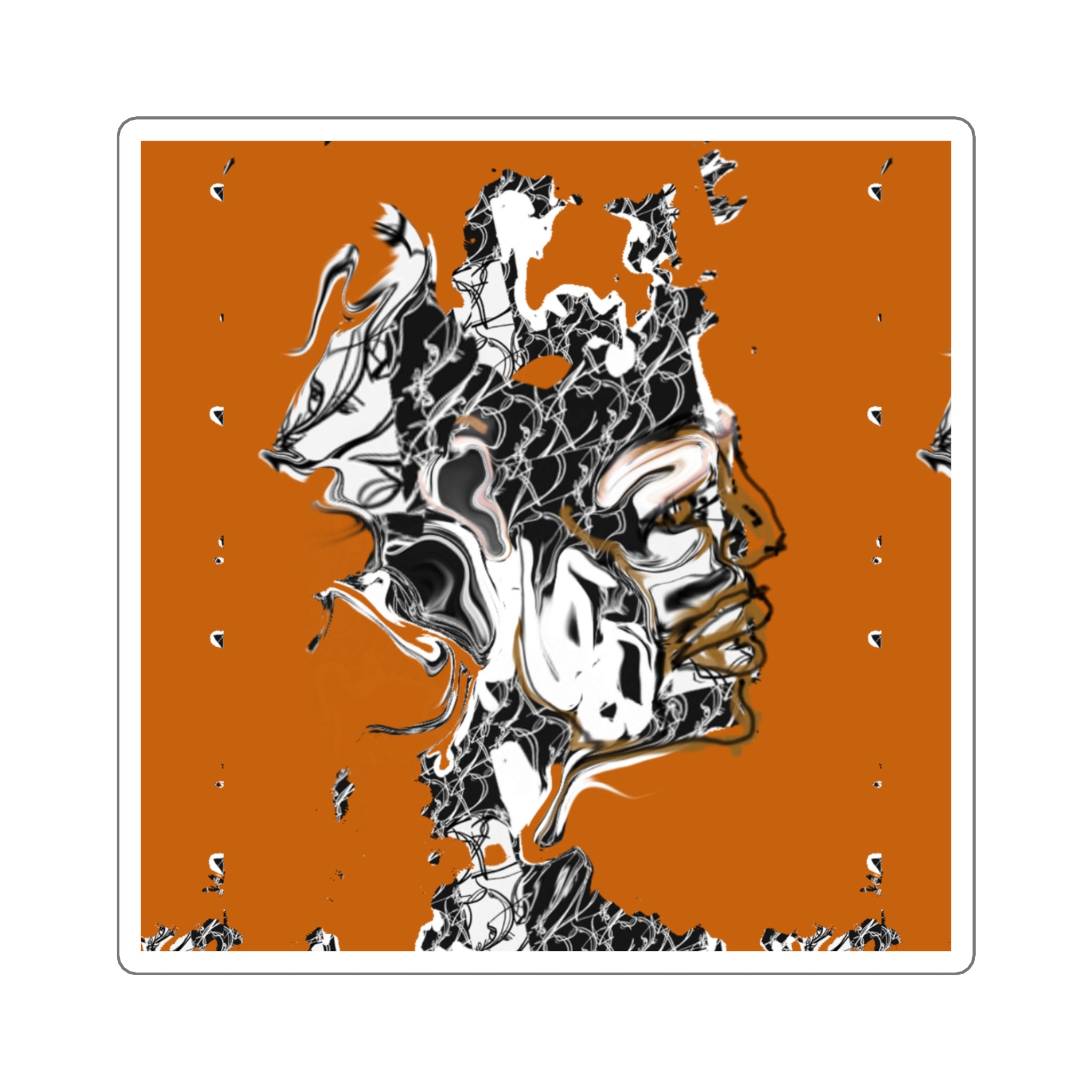 Fractured King Sticker