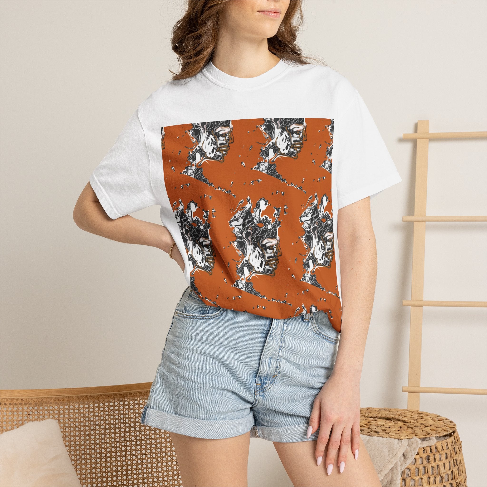 Fractured King — Grid Tee
