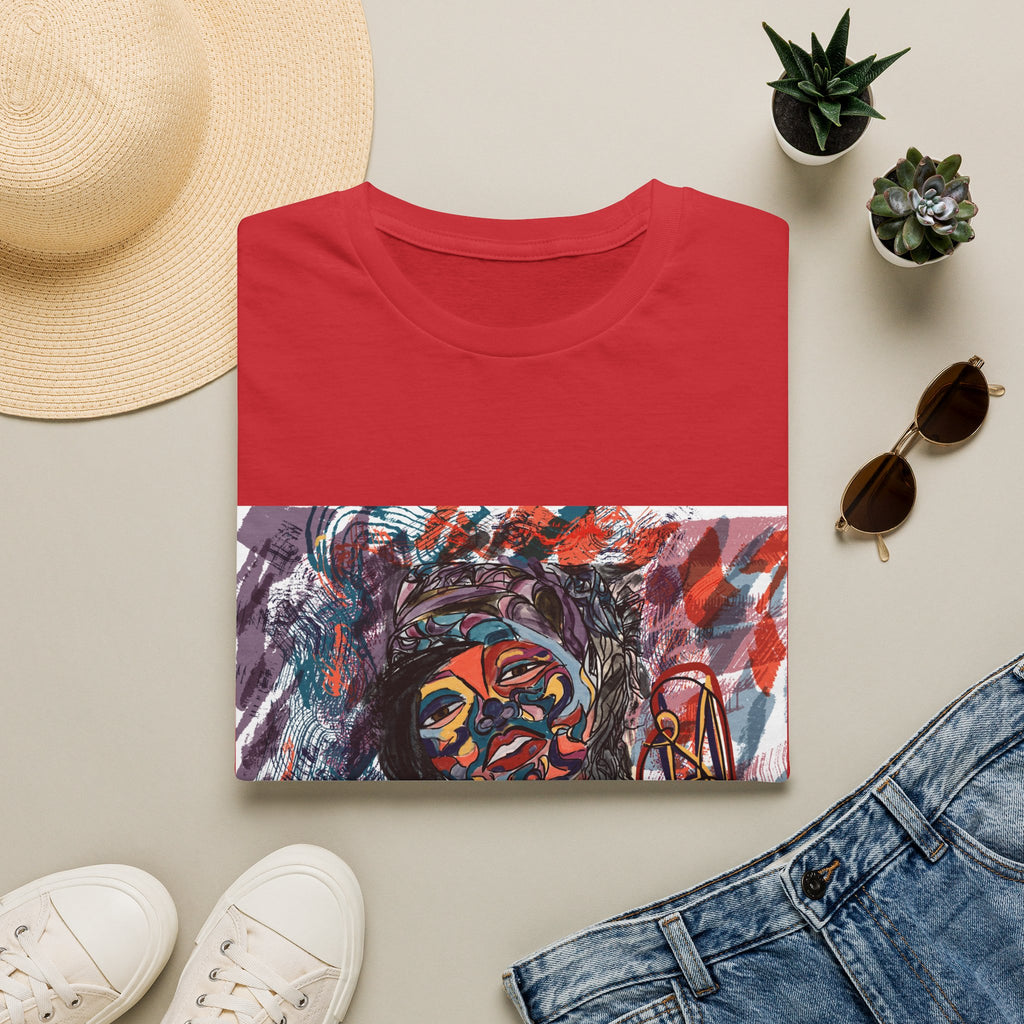 Deja in Blue Tee (Gildan 64000)