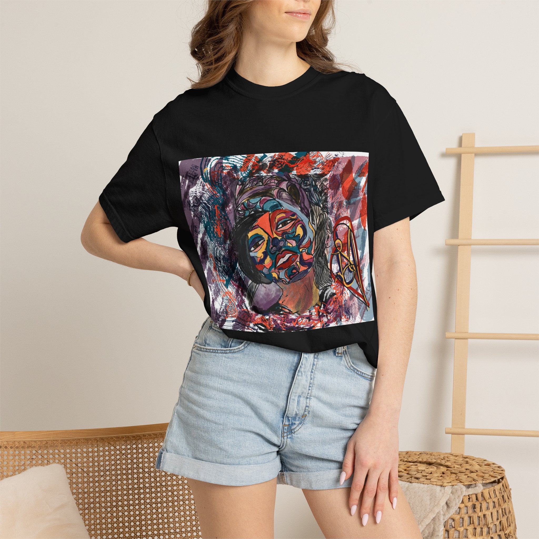Deja in Blue Tee (Comfort Colors® 1717)