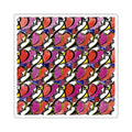 Stained Glass Heart Sticker
