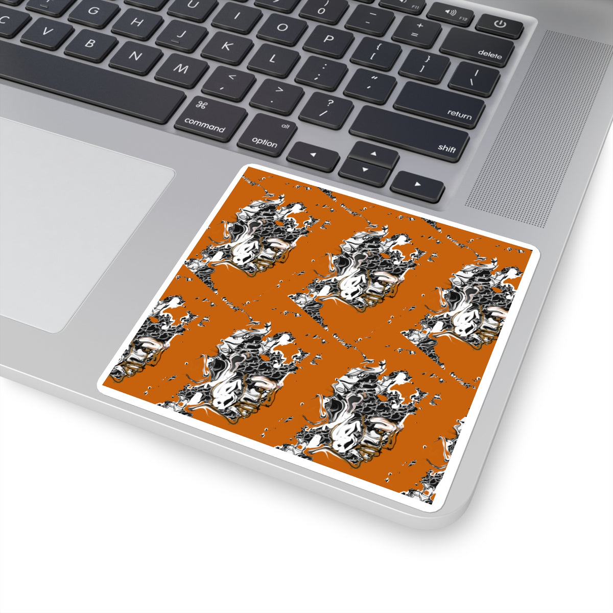 Fractured King — Grid Sticker - JCasso