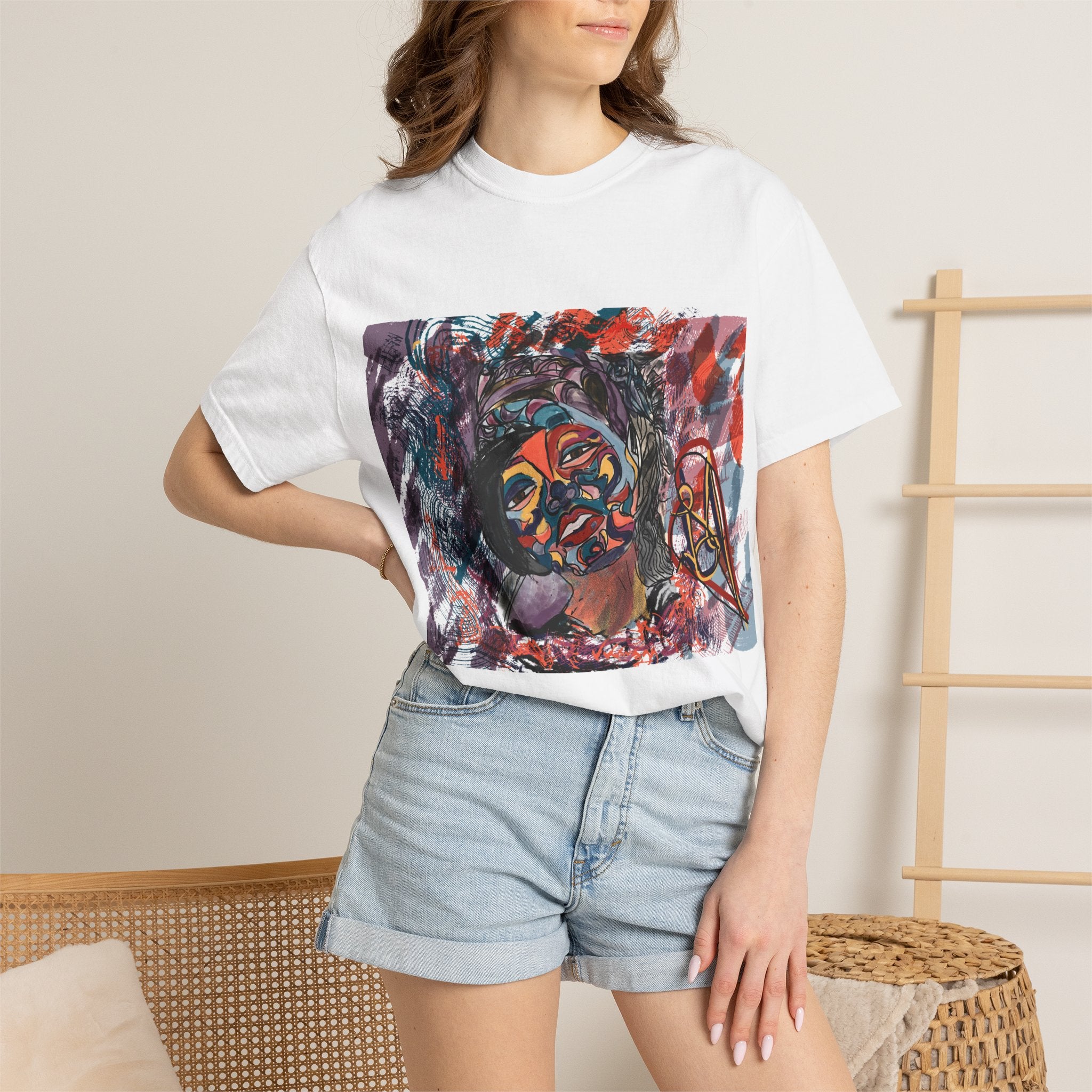 Deja in Blue Tee (Comfort Colors® 1717)