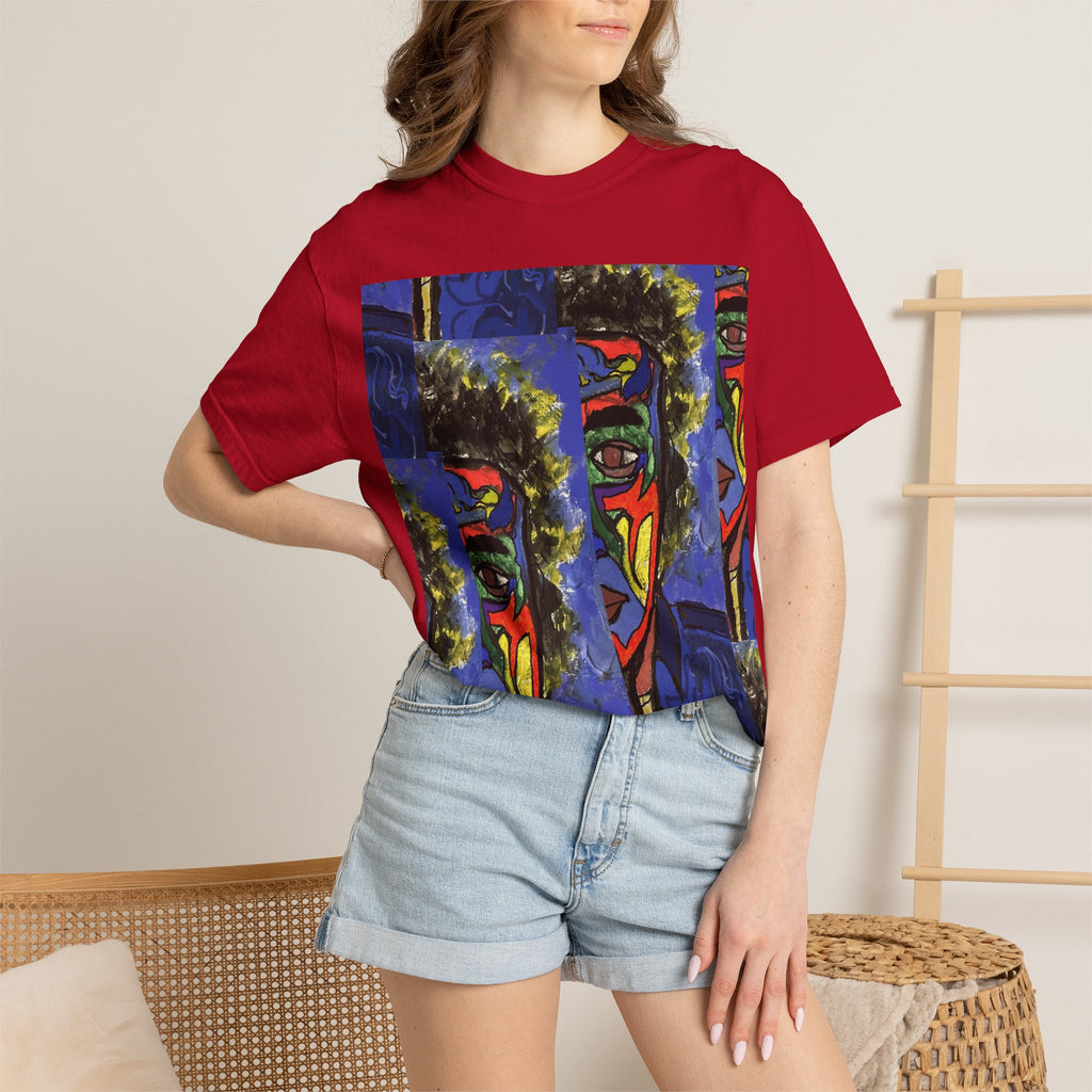 Fractured Gaze — Grid Tee