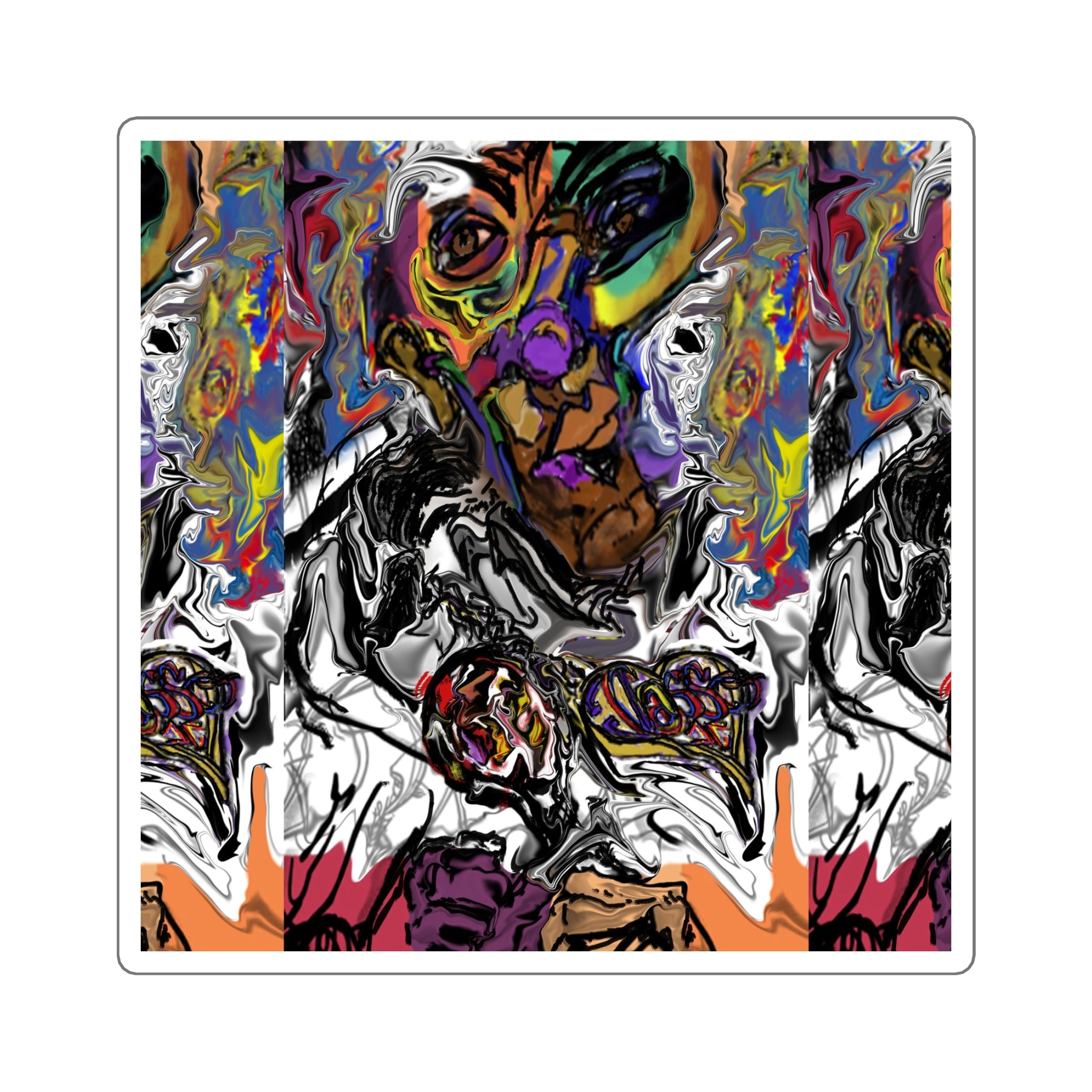KingCasso Reigns Sticker