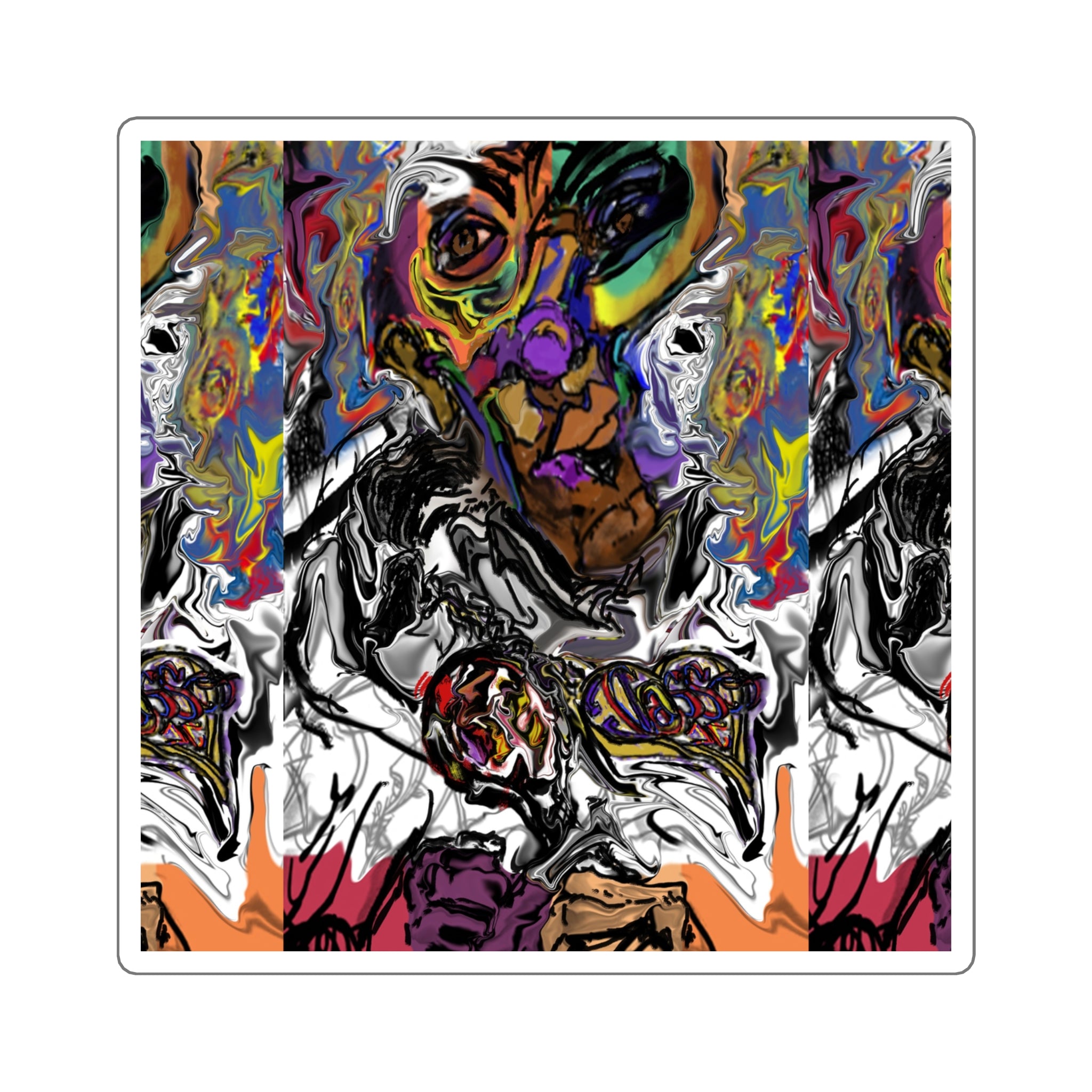 KingCasso Reigns Sticker