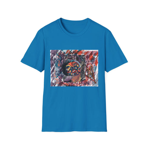Deja in Blue Tee (Gildan 64000) - JCasso