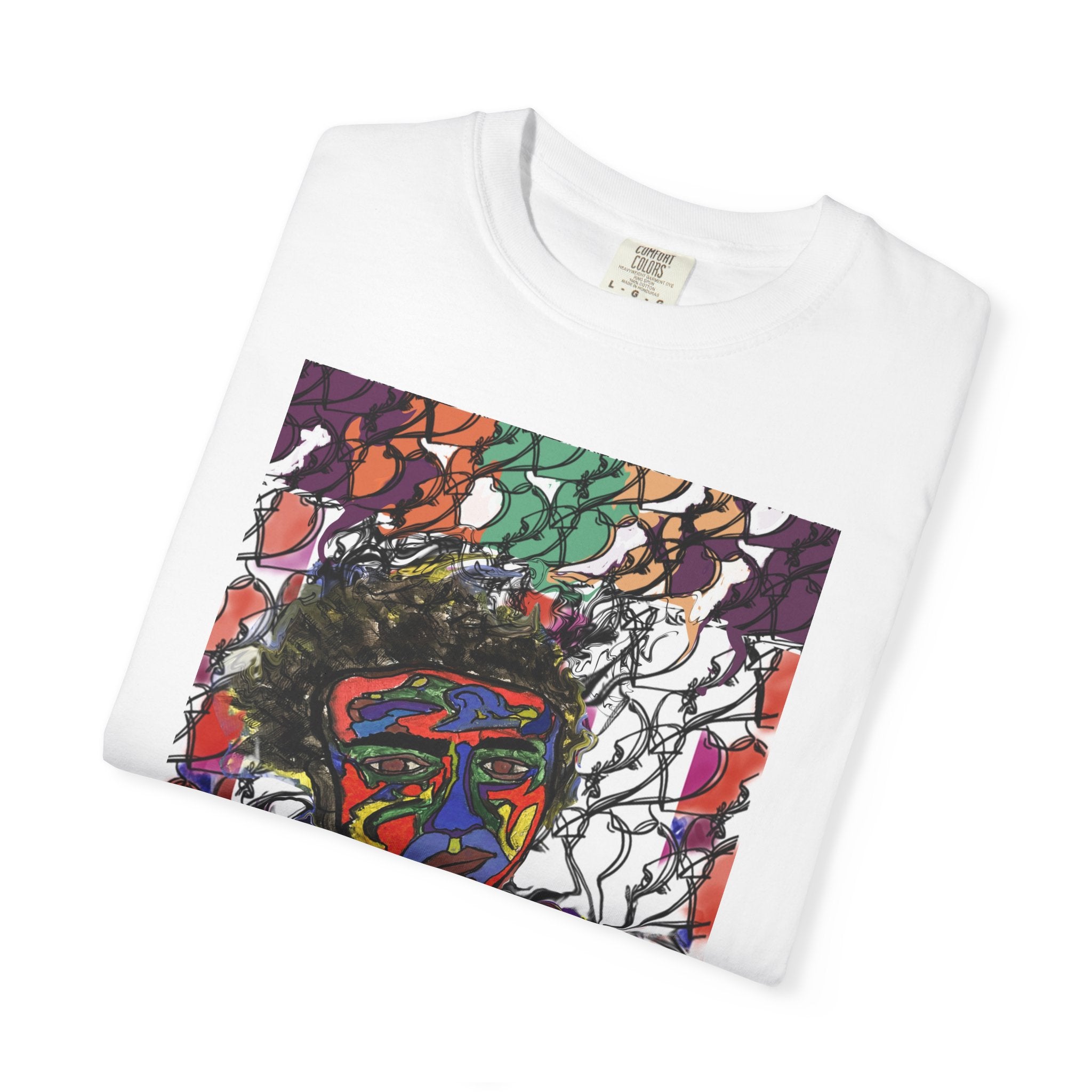 The Mask We Wear: Self-Portrait Tee