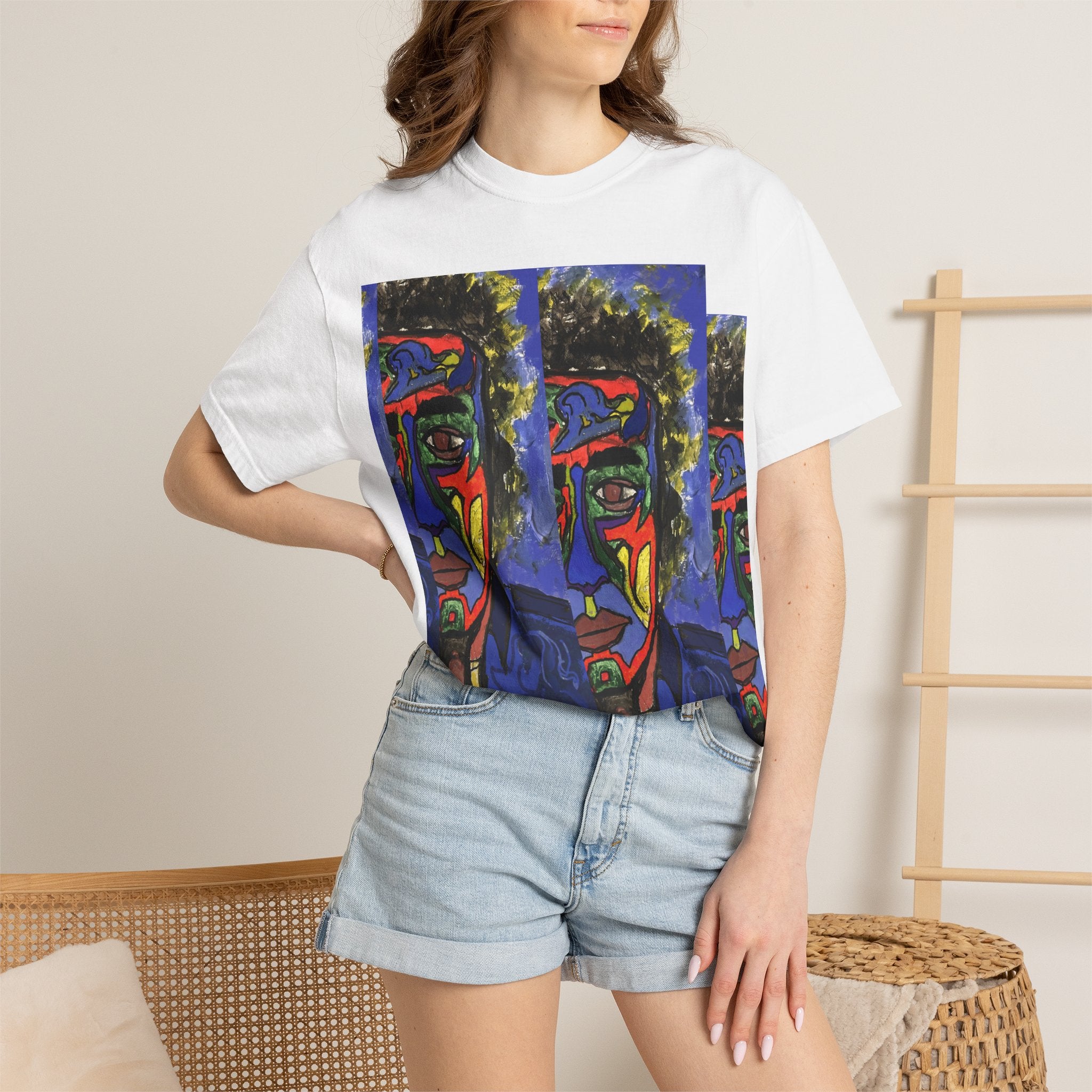 Fractured Gaze — Cascade Tee