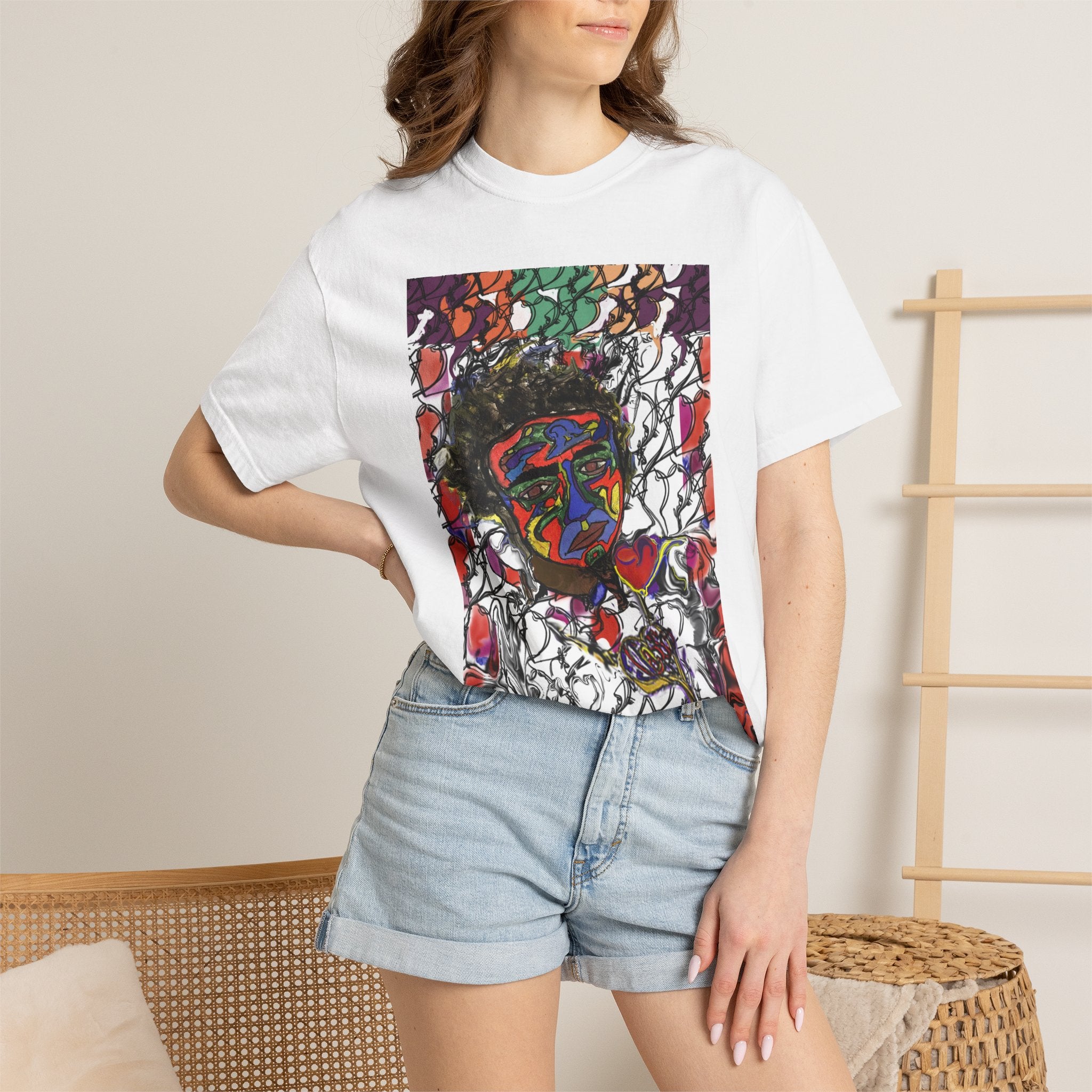 The Mask We Wear: Self-Portrait Tee