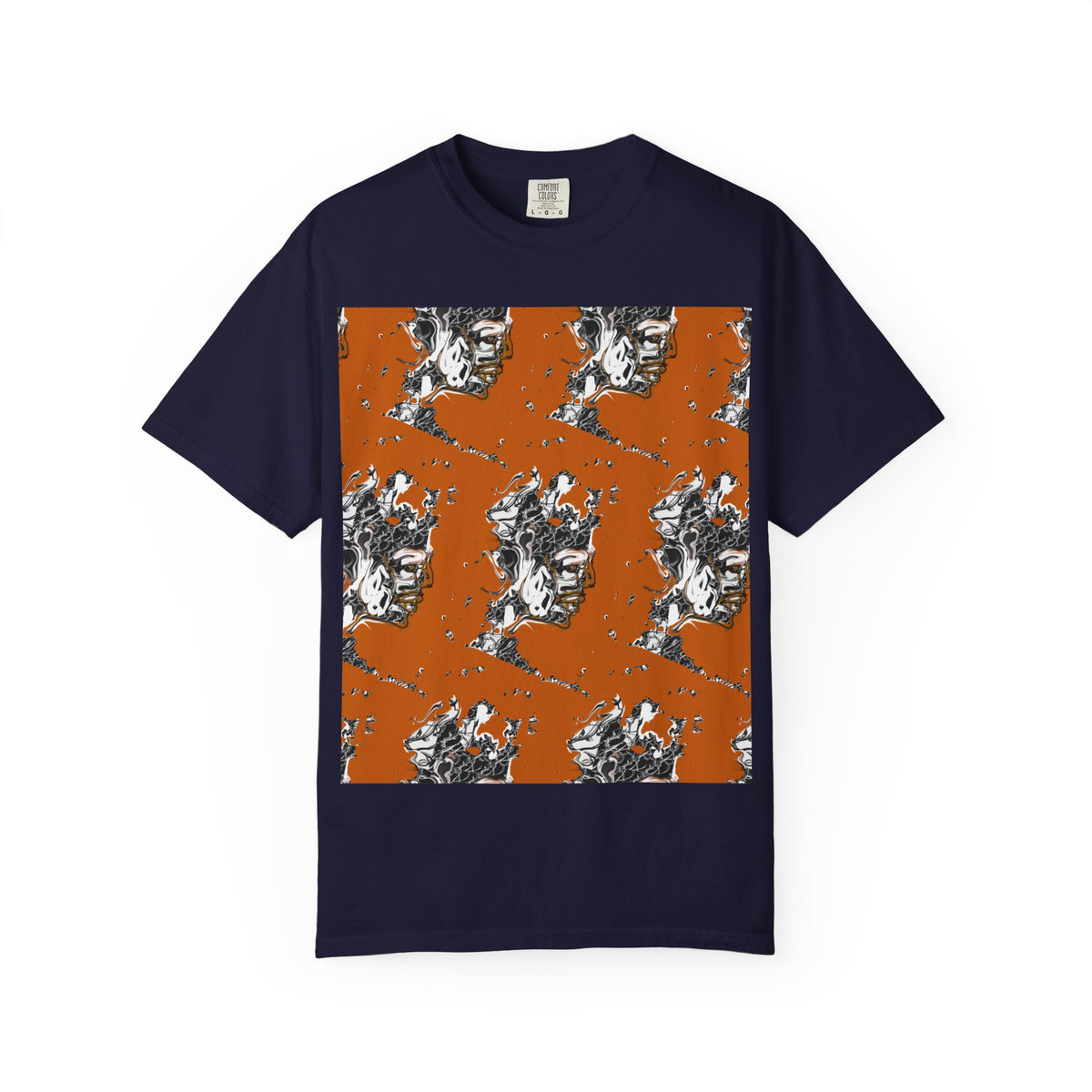 Fractured King — Grid Tee - JCasso