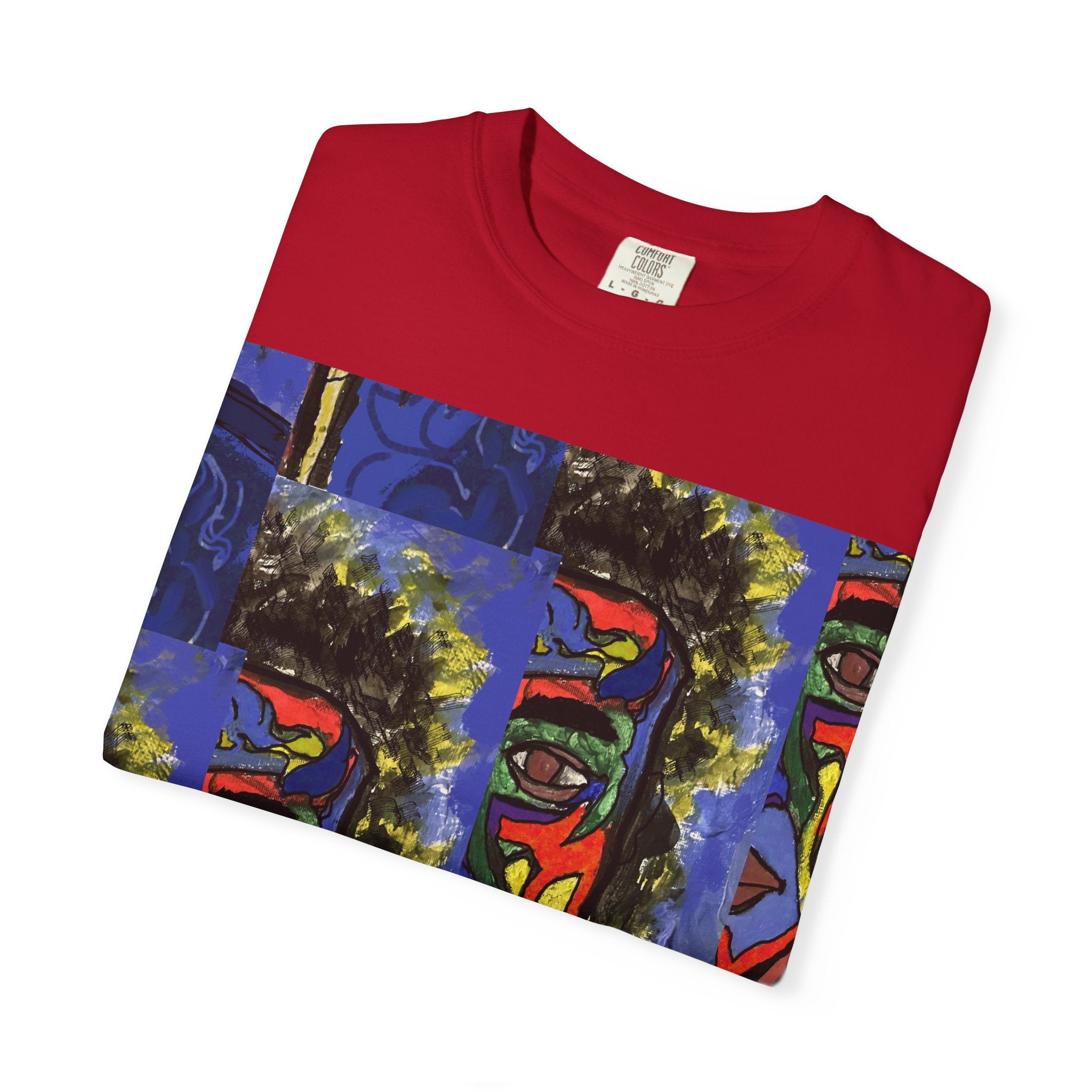Fractured Gaze — Grid Tee