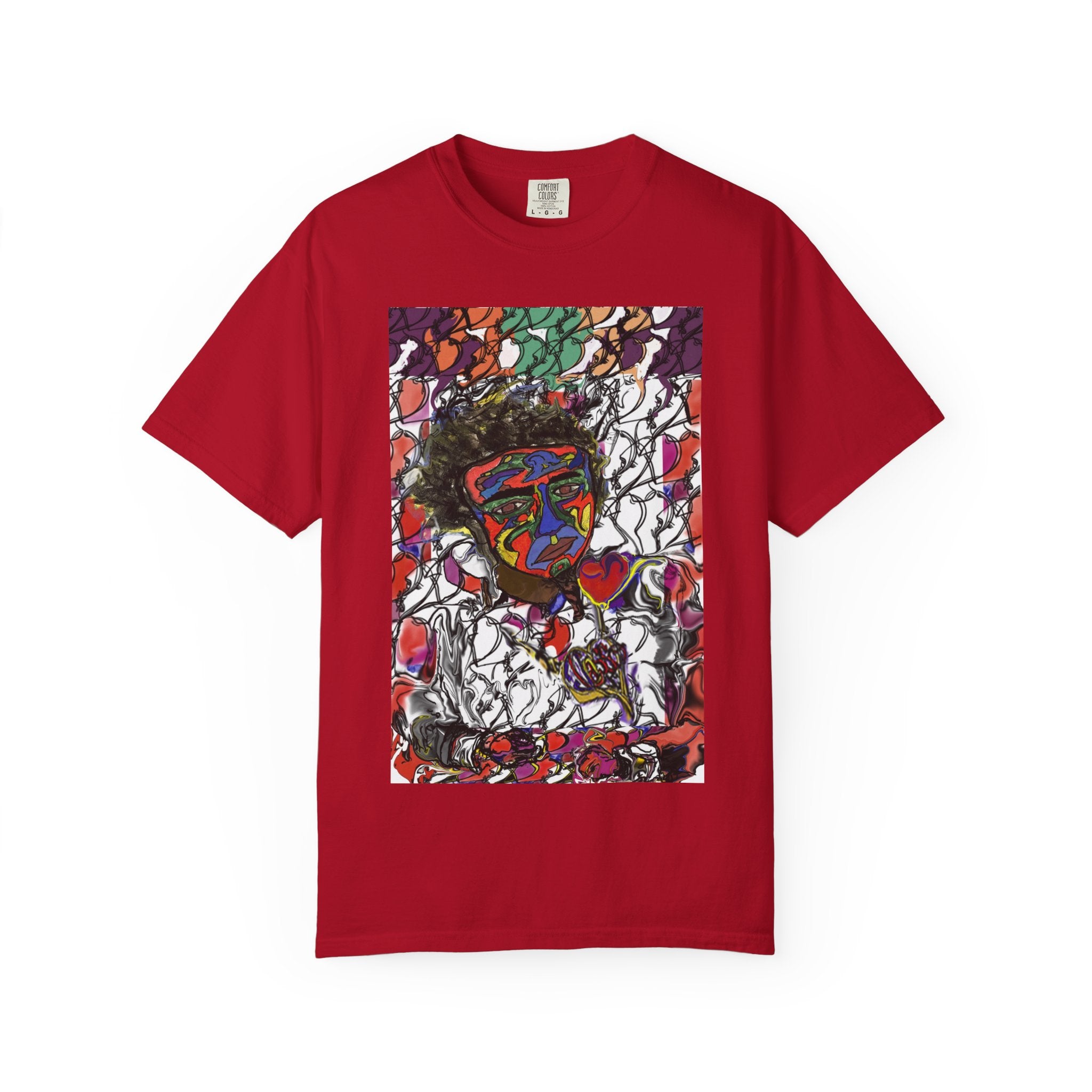 The Mask We Wear: Self-Portrait Tee