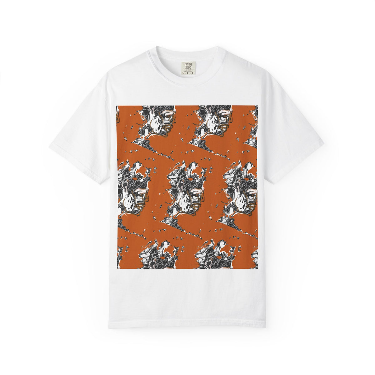 Fractured King — Grid Tee - JCasso