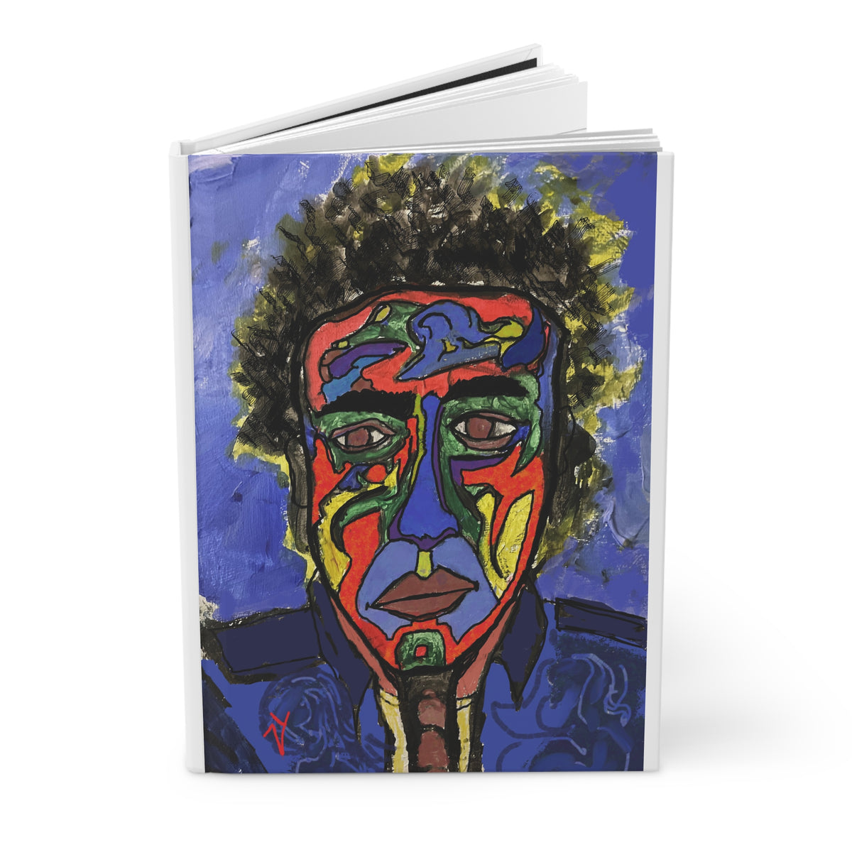 The Mask We Wear — Hardcover Journal - JCasso